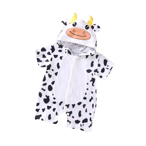 Summer men and women baby romper baby clothes baby clothes newborn cute short-sleeved one-piece summer clothes