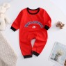 Baby jumpsuit spring and autumn newborn cotton baby long-sleeved romper boys and girls rompers pajamas