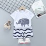 Best price with  Autumn 100% cotton long sleeve baby clothes sets