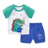 Summer  new style  Cotton Kids Boys Clothes T-shirts Shorts Baby boys Suit Kid Clothes Set Wholesale pajamas