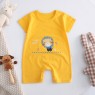 Infant rompers pure cotton summer new baby boy thin section female short-sleeved children's jumpsuit romper