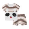 2023 Summer children clothes set 100% cotton short sleeve 2pcs baby clothes set 