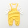 Hot sale spring and autumn baby long-sleeved one-piece cotton men and women baby romper clothes autumn romper