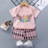 Wholesale pajamas Boys Summer Clothing Set  Short Sleeve Top T-Shirt and Pants Shorts 2PCS Set for Boy