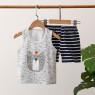 hot sale boys and girls cotton summer vest shorts suit