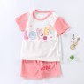 New summer 0-6 year old children's suit half-sleeved children's T-shirt sports home clothes  direct sales