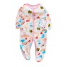 Baby onesie covering feet crawling clothes baby onesie covering fart clothes autumn and winter pajamas baby clothes