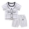 2023 Summer children clothes set 100% cotton short sleeve 2pcs baby clothes set 