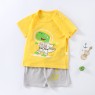 New summer 0-6 year old children's suit half-sleeved children's T-shirt sports home clothes  direct sales