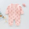 New style cotton unisex infants wear suit newborn jumpsuit baby clothes romper set for sale