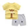 2023 Summer children clothes set 100% cotton short sleeve 2pcs baby clothes set 