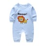 Pure cotton long-sleeved print newborn jumpsuit for children's rompers sleepsuit