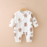 Spring new baby cotton one-piece clothes male and female baby boneless romper newborn wrapping clothes romper