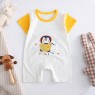 Infant rompers pure cotton summer new baby boy thin section female short-sleeved children's jumpsuit romper