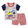 Summer  new style  Cotton Kids Boys Clothes T-shirts Shorts Baby boys Suit Kid Clothes Set Wholesale pajamas