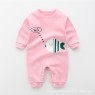 Hot sale spring and autumn baby long-sleeved one-piece cotton men and women baby romper clothes autumn romper