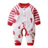 Spring and autumn newborn long-sleeved one-piece baby clothing newborn one-piece cotton romper romper