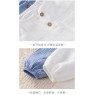 Baby clothes spring and autumn new newborn long romper cotton gauze romper onesie baby summer pajamas