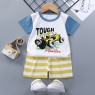 Wholesale pajamas Boys Summer Clothing Set  Short Sleeve Top T-Shirt and Pants Shorts 2PCS Set for Boy