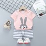 hot sale children's summer cotton short sleeve suit  outlet