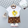 Best price with  Autumn 100% cotton long sleeve baby clothes sets