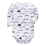 Newborn jumpsuit baby triangle romper long-sleeved baby bag fart clothing newborn autumn children's clothing