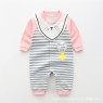 Hot sale spring and autumn baby long-sleeved one-piece cotton men and women baby romper clothes autumn romper