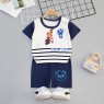 Boy Clothing Sets Casual T-Shirt Set and  Shorts Pure-Cotton Children Suit