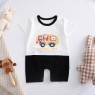 Infant rompers pure cotton summer new baby boy thin section female short-sleeved children's jumpsuit romper