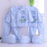 Hot selling 7-piece cotton gift box set for 0-3 months newborn baby underwear set  direct sales