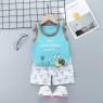 Summer Baby Clothes Sets Kids Pajamas Baby Loungewear sets Boys Girls Pijamas Cotton Nightwear 2-piece set