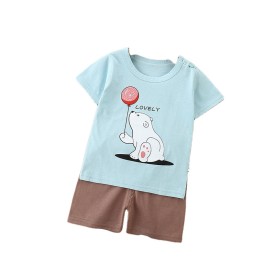 Children's Clothing Suits Printed Style Leisure Wear Home Wear Children Clothes