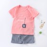 New summer 0-6 year old children's suit half-sleeved children's T-shirt sports home clothes  direct sales