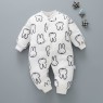 Baby clothes spring and autumn styles for men and women baby rompers 0-1-2 years old baby jumpsuit newborn home romper