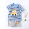 New summer 0-6 year old children's suit half-sleeved children's T-shirt sports home clothes  direct sales