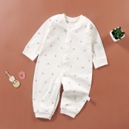 Baby onesie spring and autumn cotton newborn Hayi baby boneless baby clothes